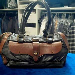 Rare vintage Chloe two tone handbag satchel purse bag
